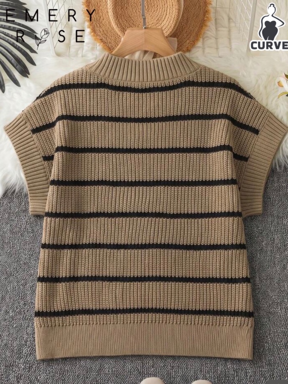 Oversized Striped Sweater
